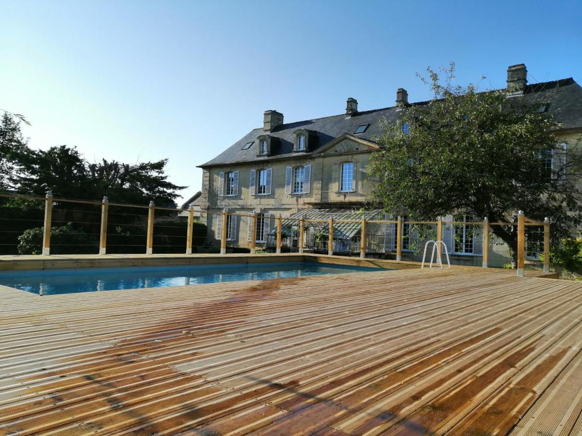 Bed&Breakfast Chateau Les Cèdres Bretteville-l'Orgueilleuse Esterno foto